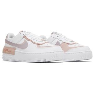 Nike pink and purple Air Forces